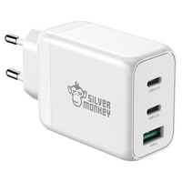 Silver Monkey LadegeräT Gan 65W USB-C Pd Usb A Qc 3.0 Universal Schnellladen