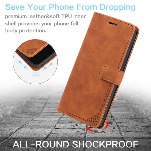 Luxury Magnetic Flip Leather Card Wallet Stand Cover Case For 14 15 Pro Max - 第 35/53 張圖片