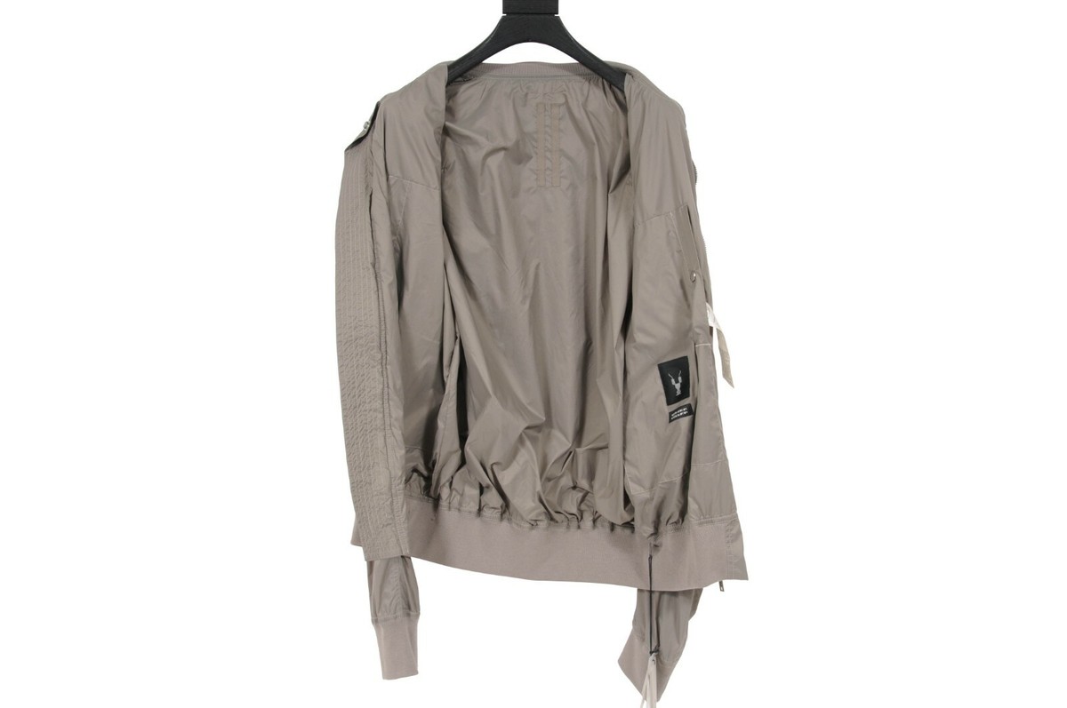 Rick Owens Drkshdw Flight Bomber Jacket Size Medium Dust Rick Owens Drkshdw Flight Bomber Jacket Size Medium Dust