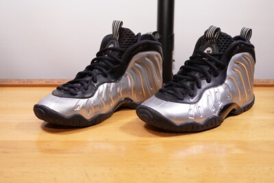 Nike Air Foamposite One Chrome Black (GS) | eBay