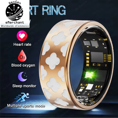 Xiaomi Smart Ring für Männer & Frauen - Herzfrequenz, Blutsauerstoff, Fitnesstracker