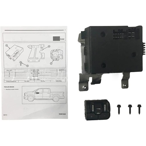 Trailer Brake Controller Kit 82213474AB Fit for Dodge Ram 1500 2500 3500 2013-14 - Picture 5 of 5