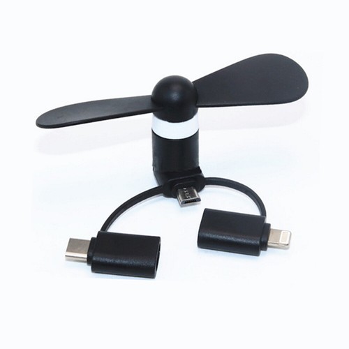 mini portable phone FAN for android iPhone smartphone micro B C USA seller - Picture 11 of 32