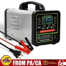 Heavy Duty Car Battery Charger 12V/24V Smart Automatic Intelligent Pulse Repair