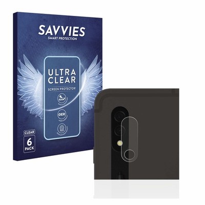 6x Schutzfolie für Samsung Galaxy Tab S8 Plus 5G (NUR Kameraschutz) 