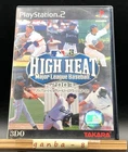 High Heat Major League Baseball 2003 (Sony PlayStation 2 PS2,2002) from japan