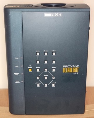 Vintage Proxima Ultralight LX2 LCD Projector Japan 2000 Multimedia AV S-Video