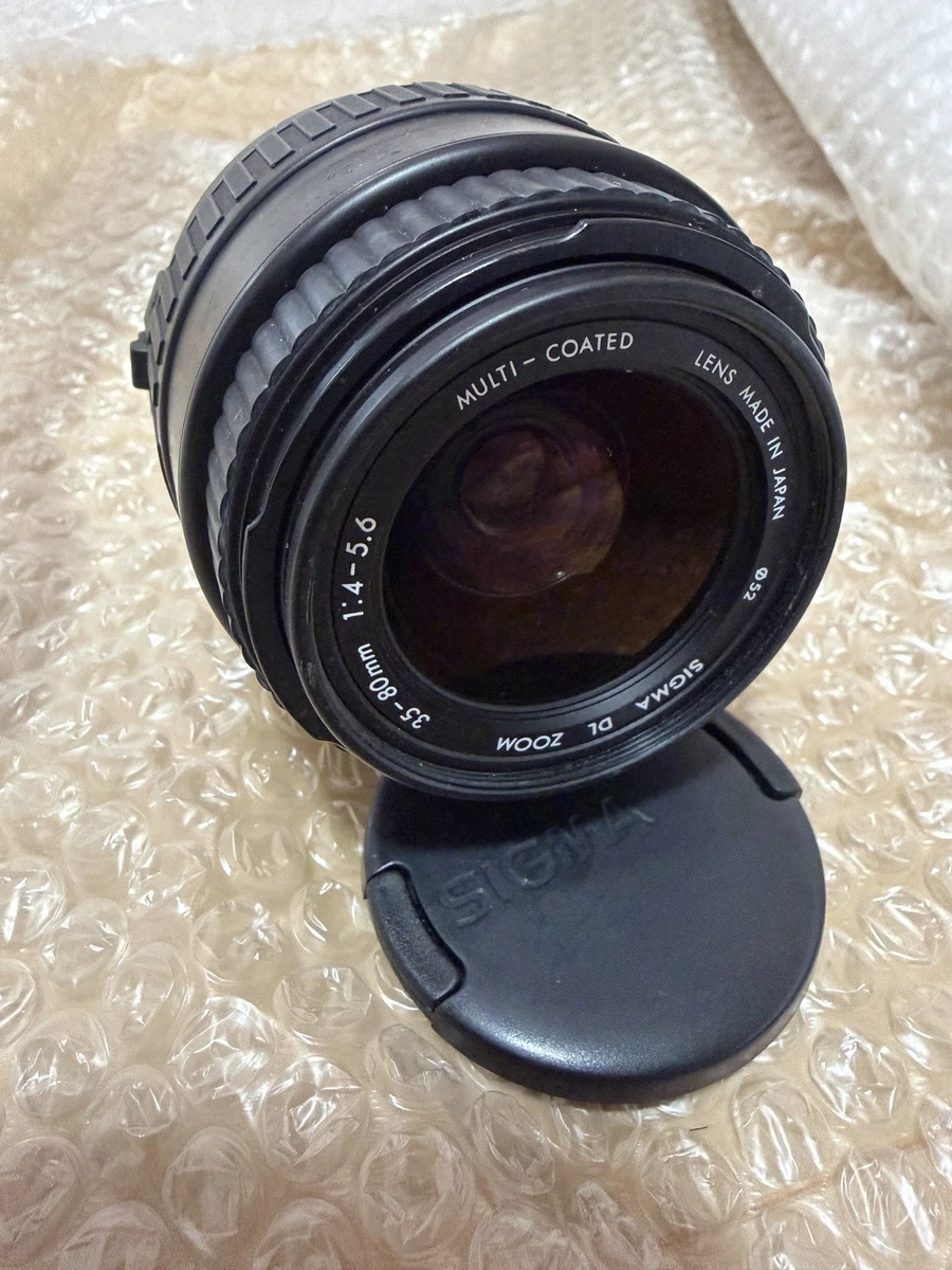 Sigma Canon EF 35-80mm Focal Camera Lenses for sale | eBay