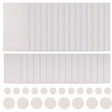 200 Pcs Transparent Double-sided Adhesive Round Dots Clear Stickers