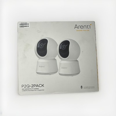 4MP Pet Camera with Speaker Phone App (P2Q-2PACK) 5G Security Camera Indoor