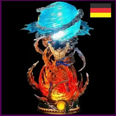 MARKENLOS Son Goku Genkidama Dragon Ball Figur Modell Sammler mit Licht 23cm DEU