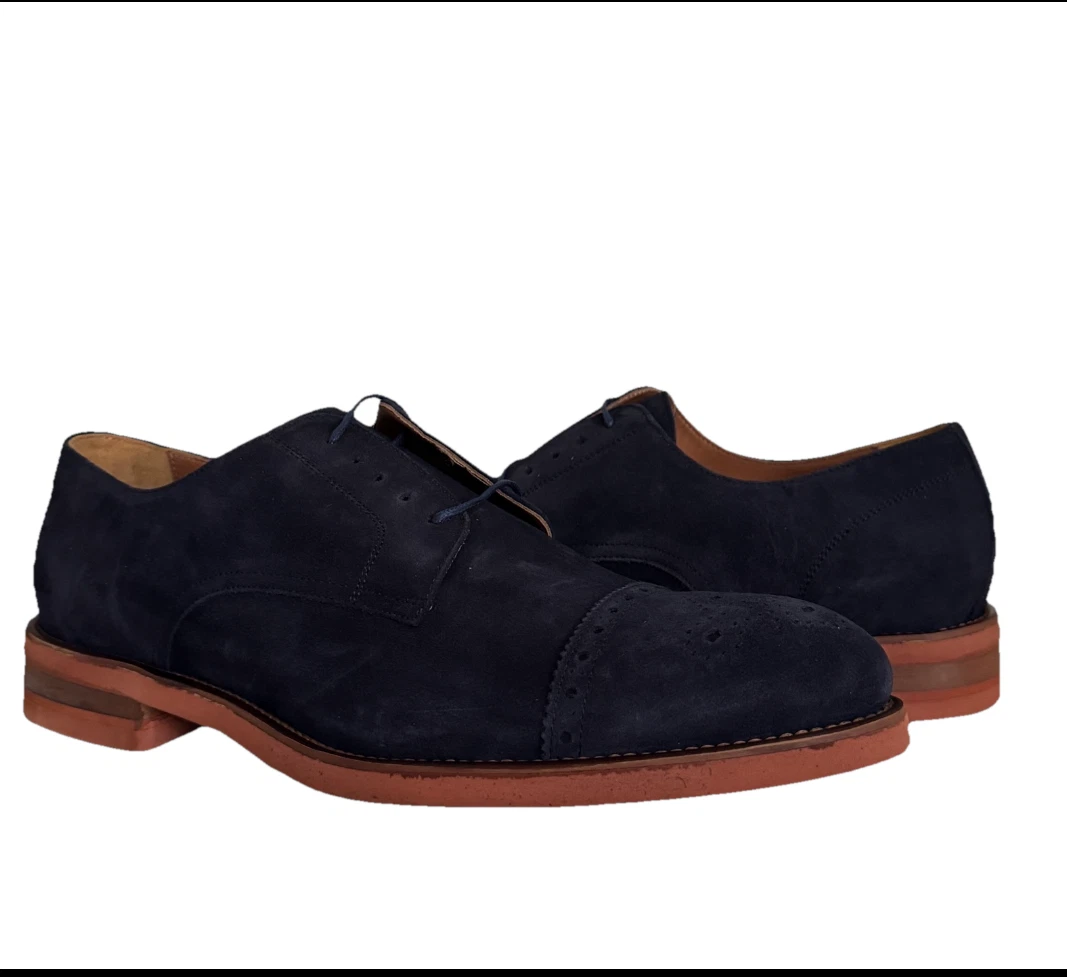 Blue Oxfords Dress Shoes for Men for sale | eBay display picture 3
