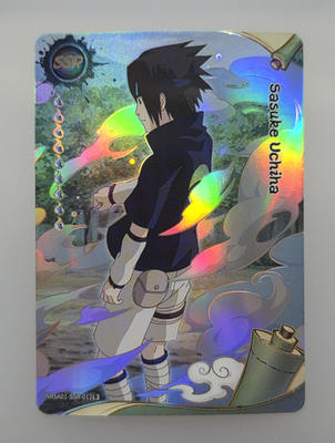 Sasuke Uchiha NRSA01-SSR-012L3 Naruto Kayou Heaven Scroll Series 1