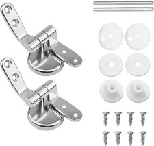 Charniere Abattant WC, Kit Fixations Remplacement pour WC Abattant, Charnière...