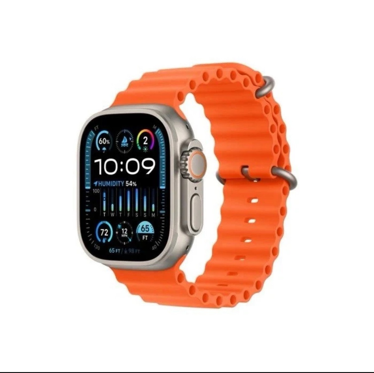 【美品】Apple Apple Watch Ultra2 Apple Watch Ultra 2 (GPS+Cellular) 49mm Retina OLED ECG