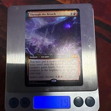 Through the Breach Foil Card - Magic: The Gathering - Near Mint Condition
