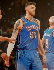 Isaiah Hartenstein Signed 8x10 Autograph Photo Oklahoma City Thunder Champion 🏆
