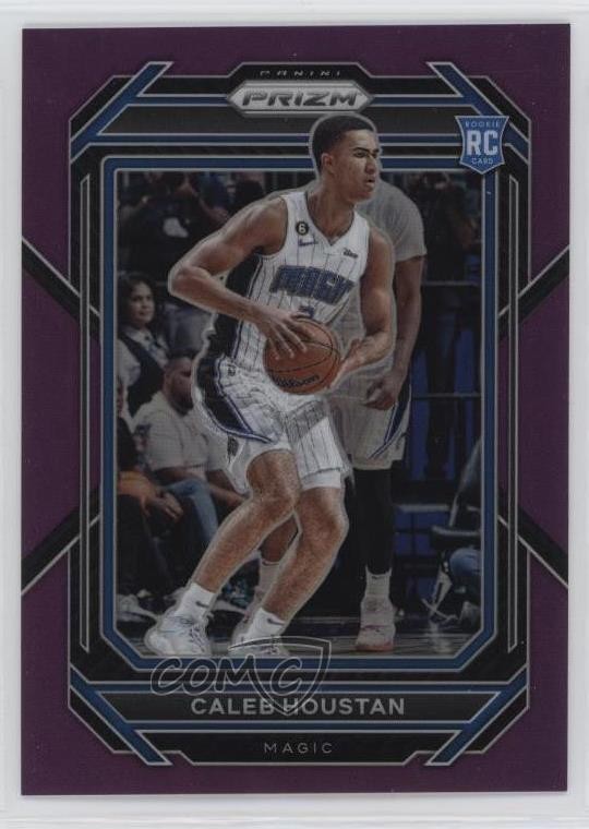 2022-23 Panini Prizm Purple Prizm 85/99 Caleb Houstan #269 0su2