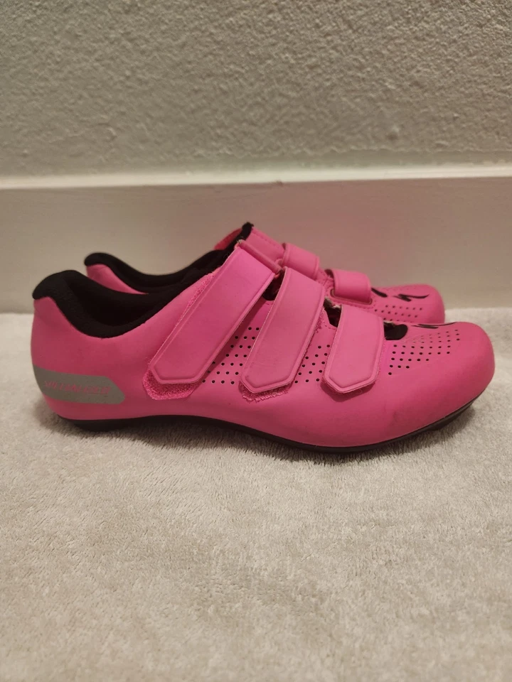 Specialized Torch 1.0 公路自行车鞋 3 螺栓复合粉色 37 - 美国 5 — 第 3/4 张图片