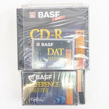 BASF Master Pack – Factory-Sealed Media Set: Cassette, DAT, CD-R & ADAT DA40