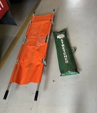 Medical Foldable Patient Transfer Stretcher Portable Rescue Stretcher
