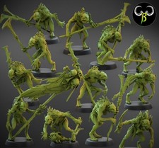 Vampire ghoul barrow Guard X10 28mm Fantasy undead Monster Infantry Undead