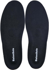 Wide Fit Insoles for Men 4E EEEE Black 