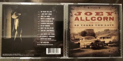 Joey Allcorn - 50 Years Too Late CD 2006 DJA1950 Rare Hank III 3