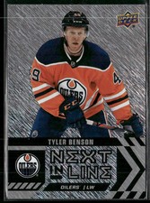 2020-21 Upper Deck Overtime #NL-4 Tyler Benson Edmonton Oilers Next In Line Card