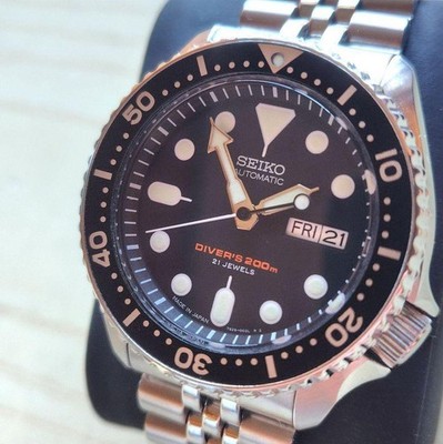 Seiko SKX007 Diver's Watch 200m Automatic Men's Used Japanese Made