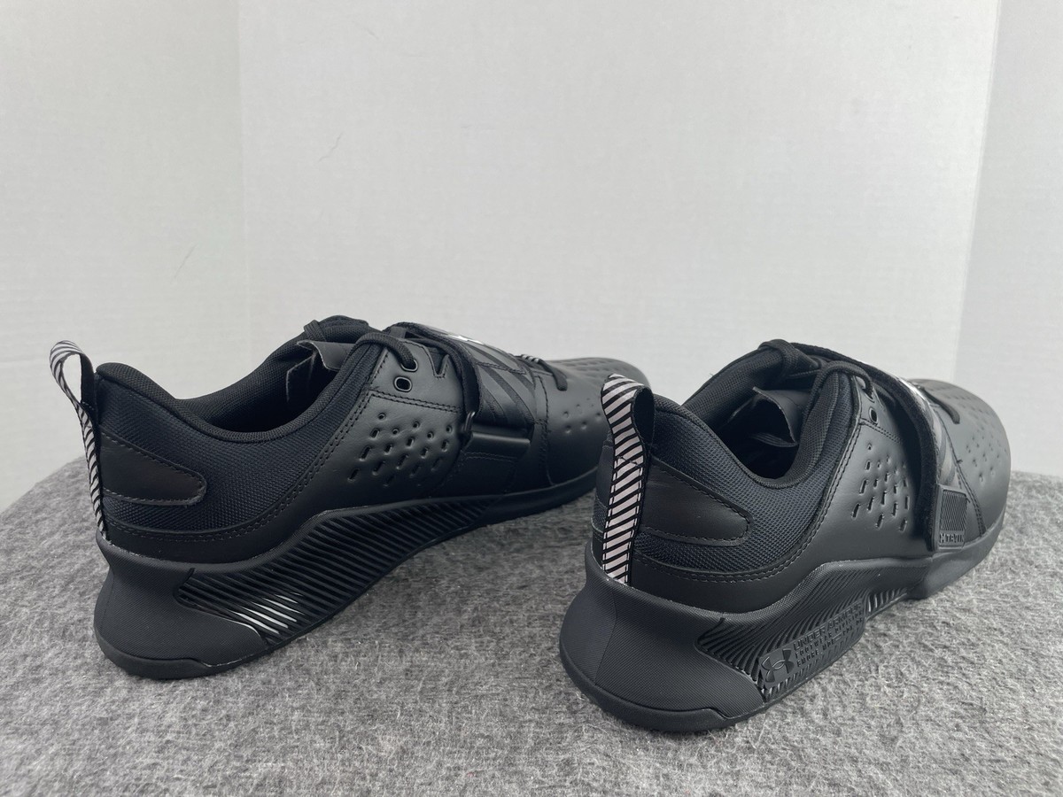 Under Armour Reign Lifter Training Shoes Men\'s Size‎ 13 Triple Black 3028028-001 Under Armour Reign Lifter Triple Black Training Shoes  main image 3