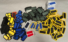 sleeve sew on patches 1 X 2 inches various colors bulk lot