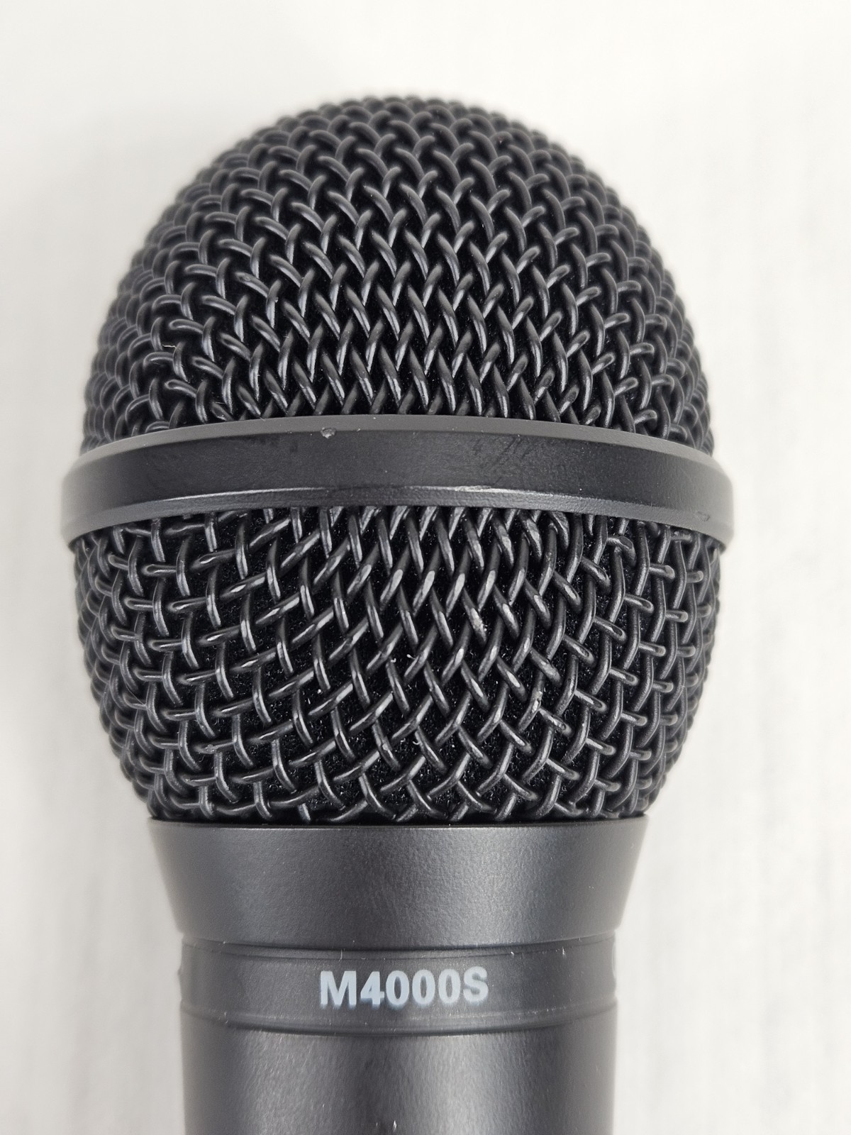 Audio-Technica Black M4000S Handheld Dynamic Microphone Mic Lot Of 2 UNTESTED 