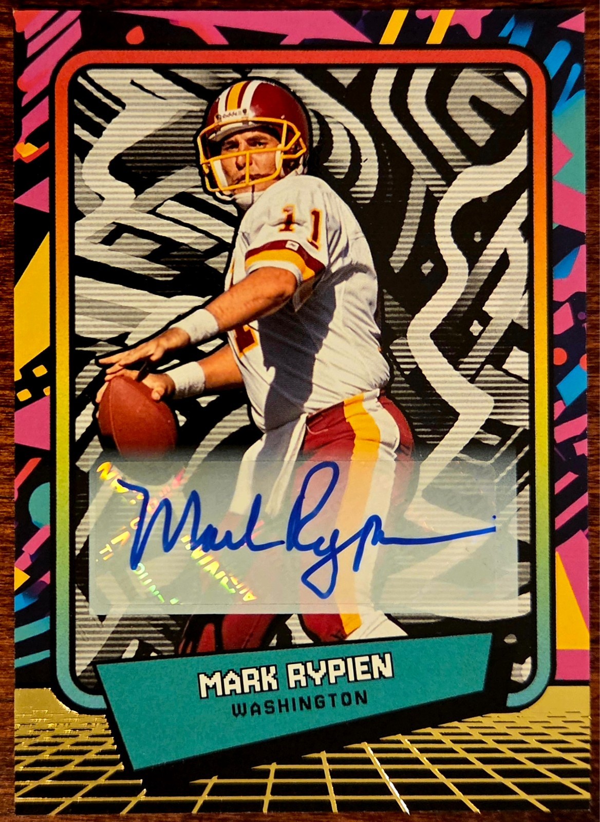 2026 Panini Decades 90s Pop Culture - Mark Rypien #64 Auto Autograph Redskins