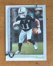 2025 Topps Chrome Tre Tucker SP Silver Refractor #175 Raiders