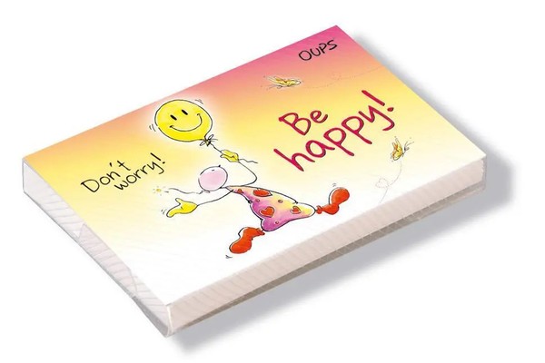 Oups KäRtchenbox - Don't Worry! Be Happy! | Werteart Verlag Gmbh | Box | Deutsch-image