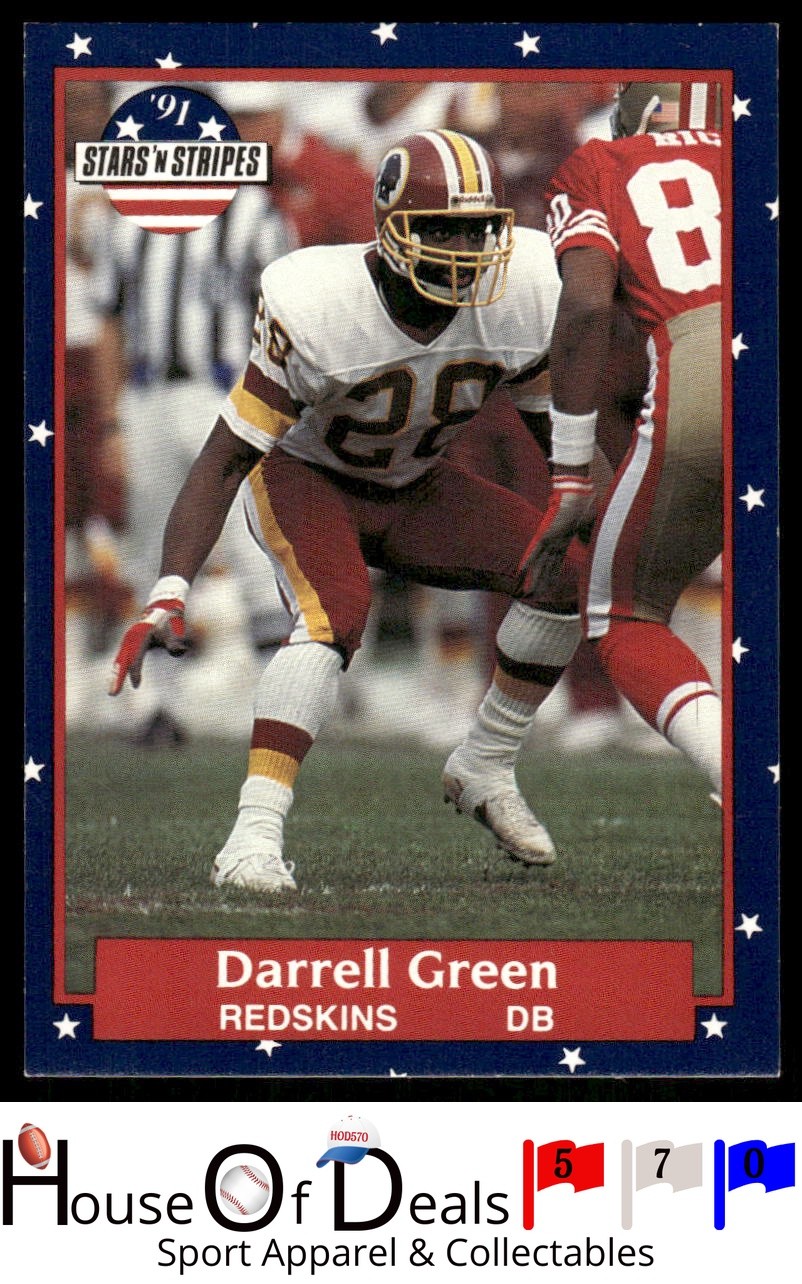 1991 Fleer Stars 'n Stripes #116 Darrell Green Washington Redskins Football card