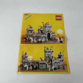 Lego 6080 King's Castle Vintage Original Instruction Manual ONLY 