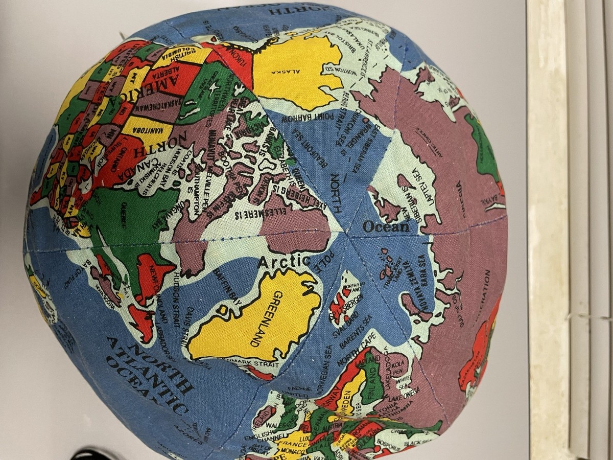 Hugg-A-Planet Earth Globe Plush World Educational Toy Pillow