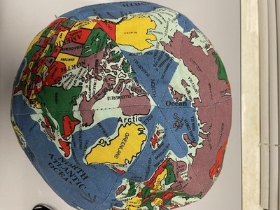 Hugg-A-Planet Earth Globe Plush World Educational Toy Pillow