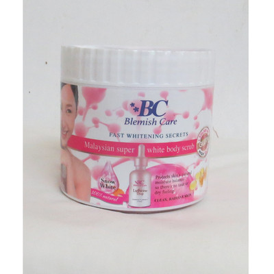 Blemish Care Malaysian White Body Scrub 600g für strahlende Haut