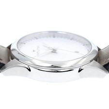 Hamilton Jazzmaster Lady White Dial Quartz SS & Leather Watch New 7