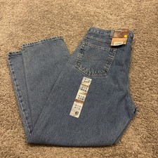 Carhartt B18 DST Jeans Mens 38x30 Traditional Fit Tapered Blue Denim NWT New