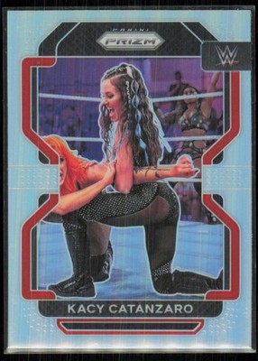 2022 Panini Prizm WWE Silver Kacy Catanzaro #185