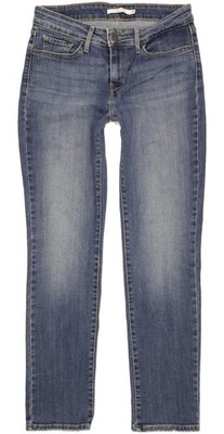 Levi's 712 Damen Jeans blau Skinny Slim Stretch W28 L29 (102338)