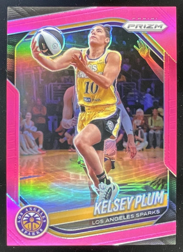 2025 Panini WNBA Prizm Pink Prizm #59 Kelsey Plum /175