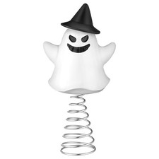 Queekay Christmas Ghost Tree Topper Small Ornaments 4 Small,
