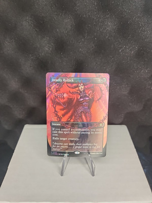 Deadly Rollick (Borderless) Commander Masters Foil