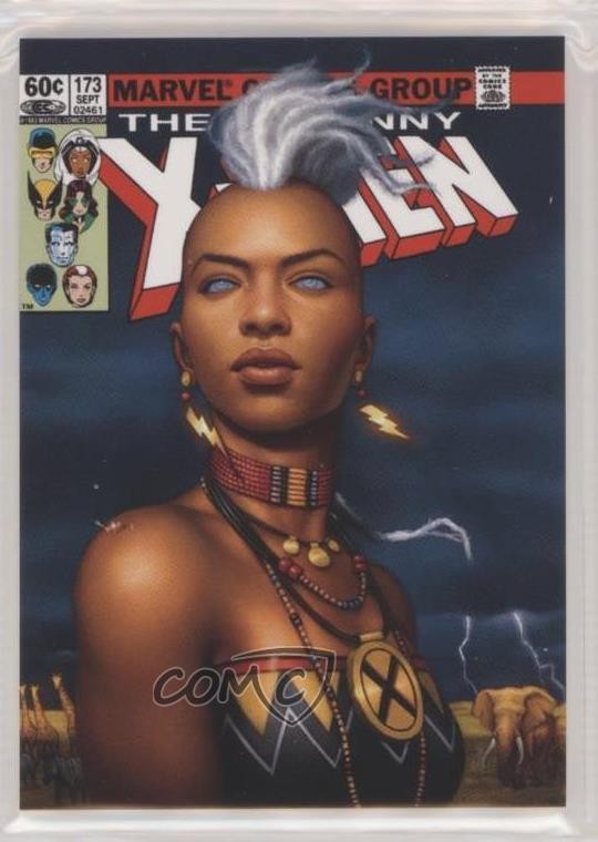 2022 Upper Deck Marvel Masterpieces Variant Cover 248/999 Storm #62 5x5