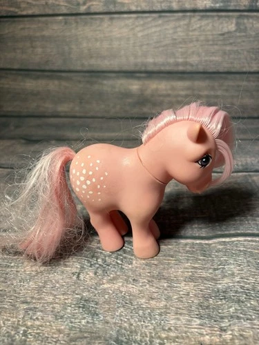 Vtg 1982 My Little Pony Cotton Candy G1 MLP Hasbro 1980s Pink 